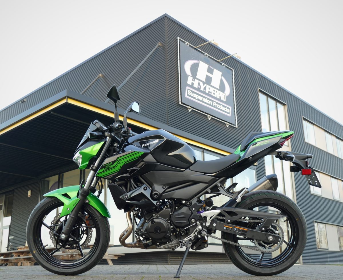Now NEW suspension for the KAWASAKI Z400 19-20